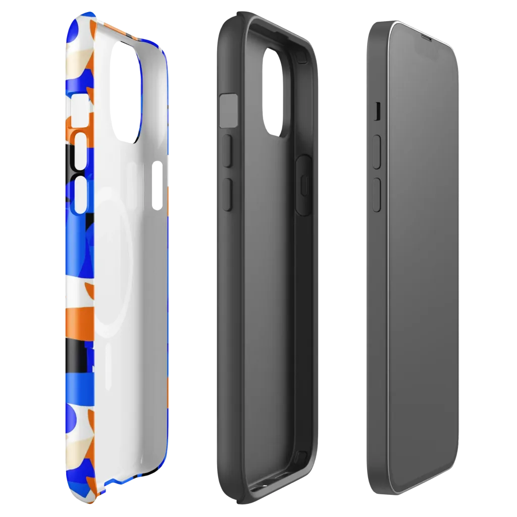 Blue Prowl on MagSafe Tough Case for iPhone® — Front