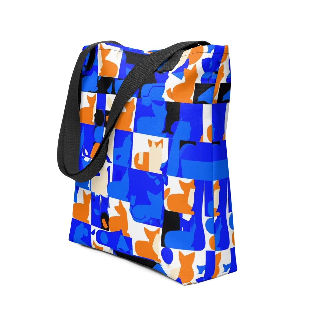 Blue Prowl on Tote Bag — Front