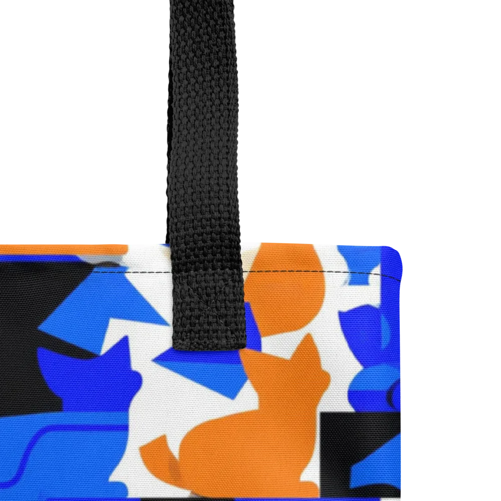 Blue Prowl on Tote Bag — Product details