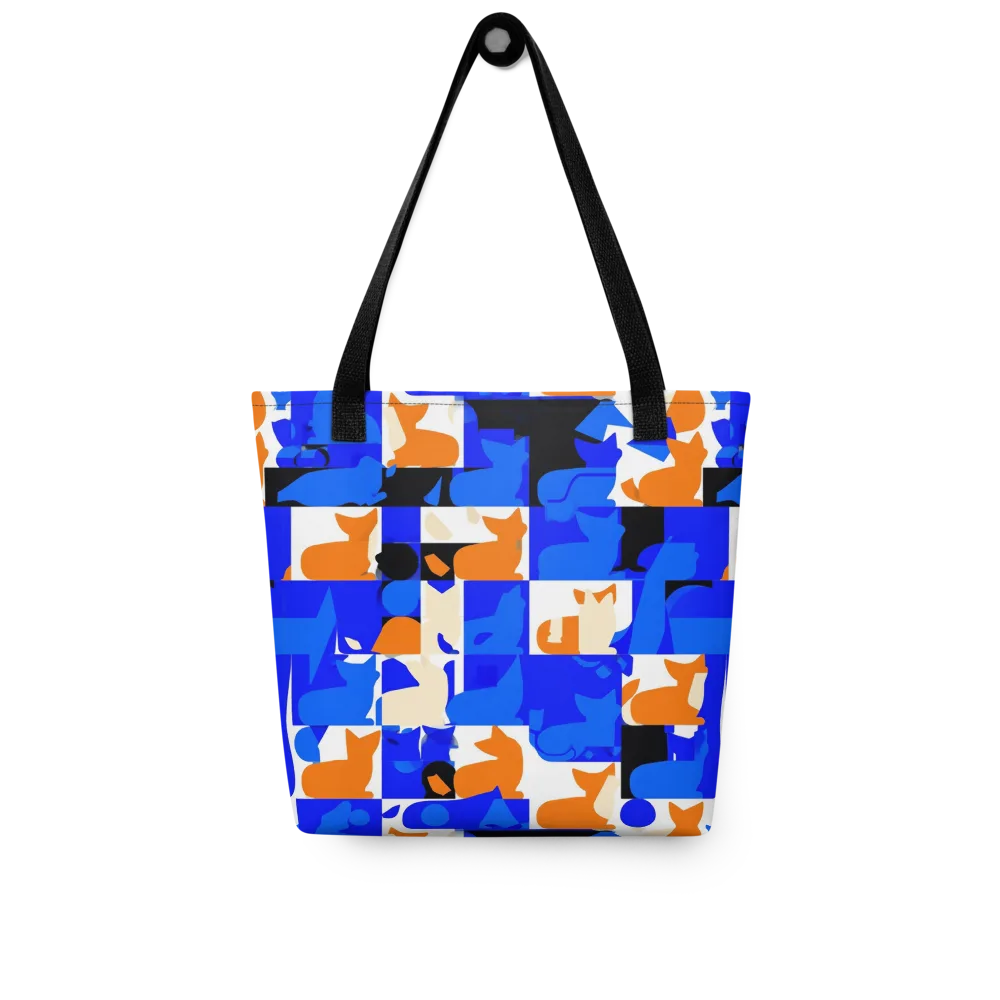 Blue Prowl on Tote Bag — Front