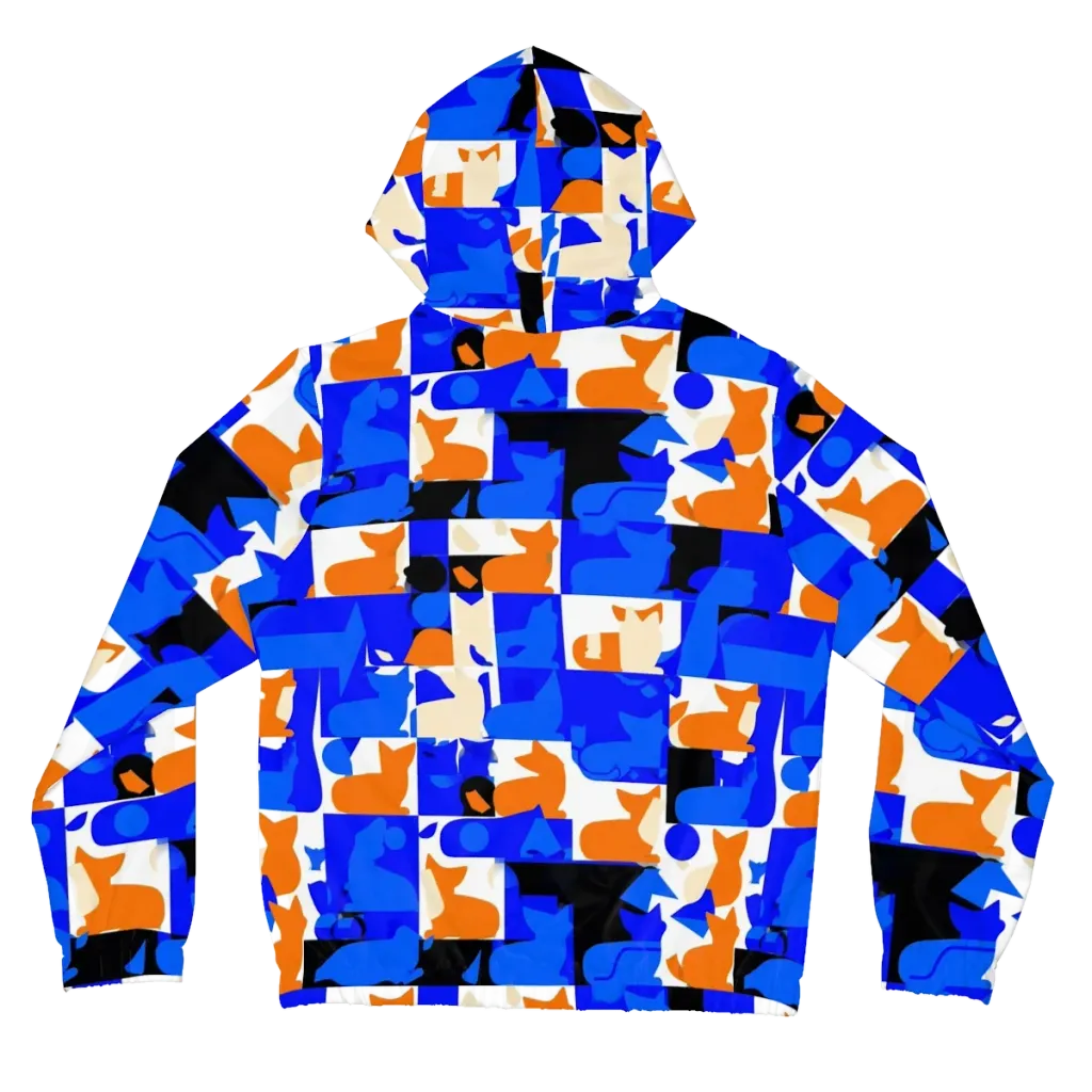 Blue Prowl on Women's Full-Zip Hoodie — Back