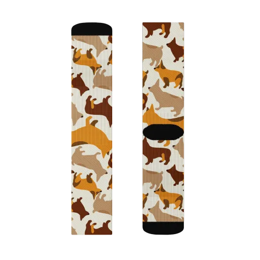 Russet Romp on a Socks