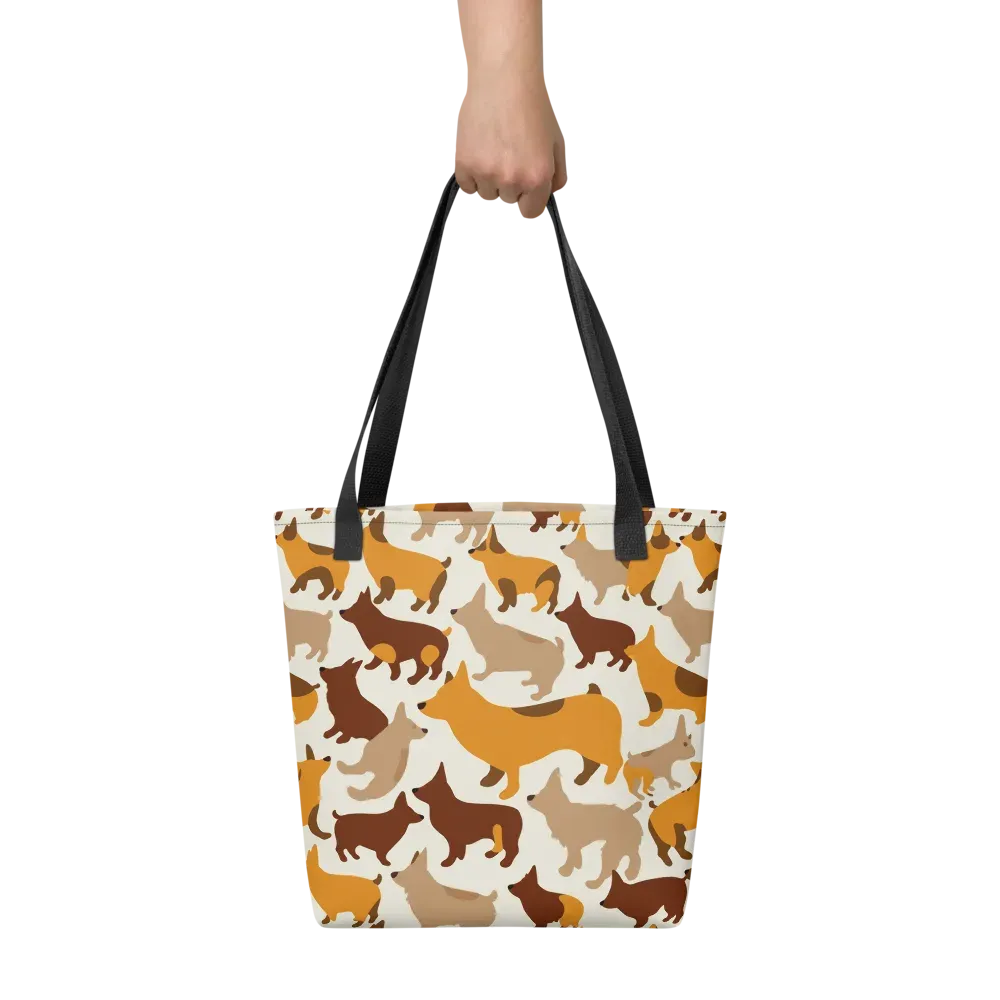 Russet Romp on Tote Bag — Front