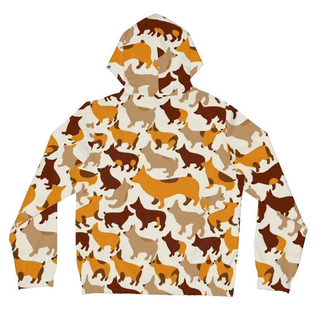 Russet Romp on Women's Full-Zip Hoodie — Back