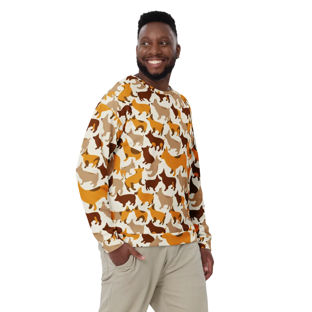 Russet Romp on Sweatshirt — Front