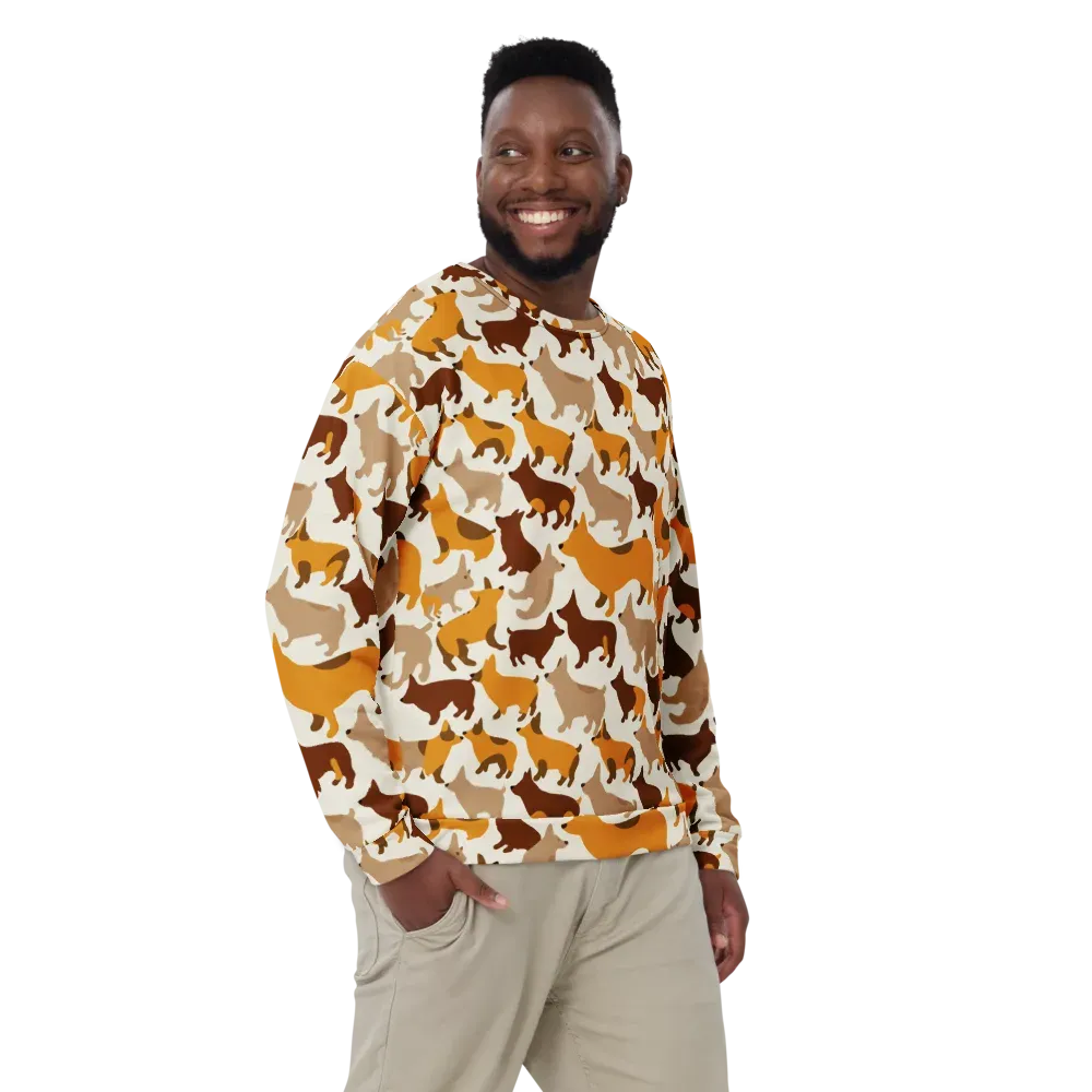 Russet Romp on Sweatshirt — Front