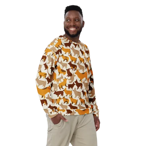 Russet Romp on a Sweatshirt