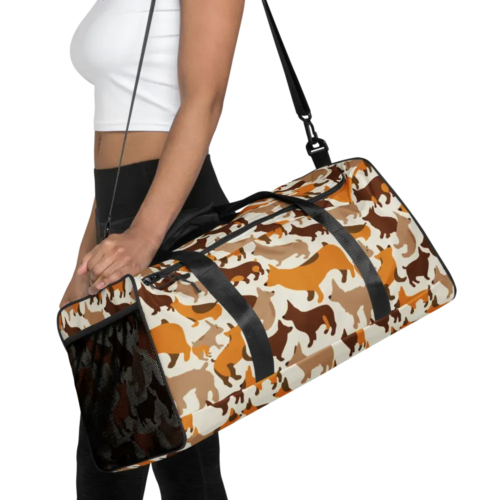 Russet Romp on Duffle Bag — Front