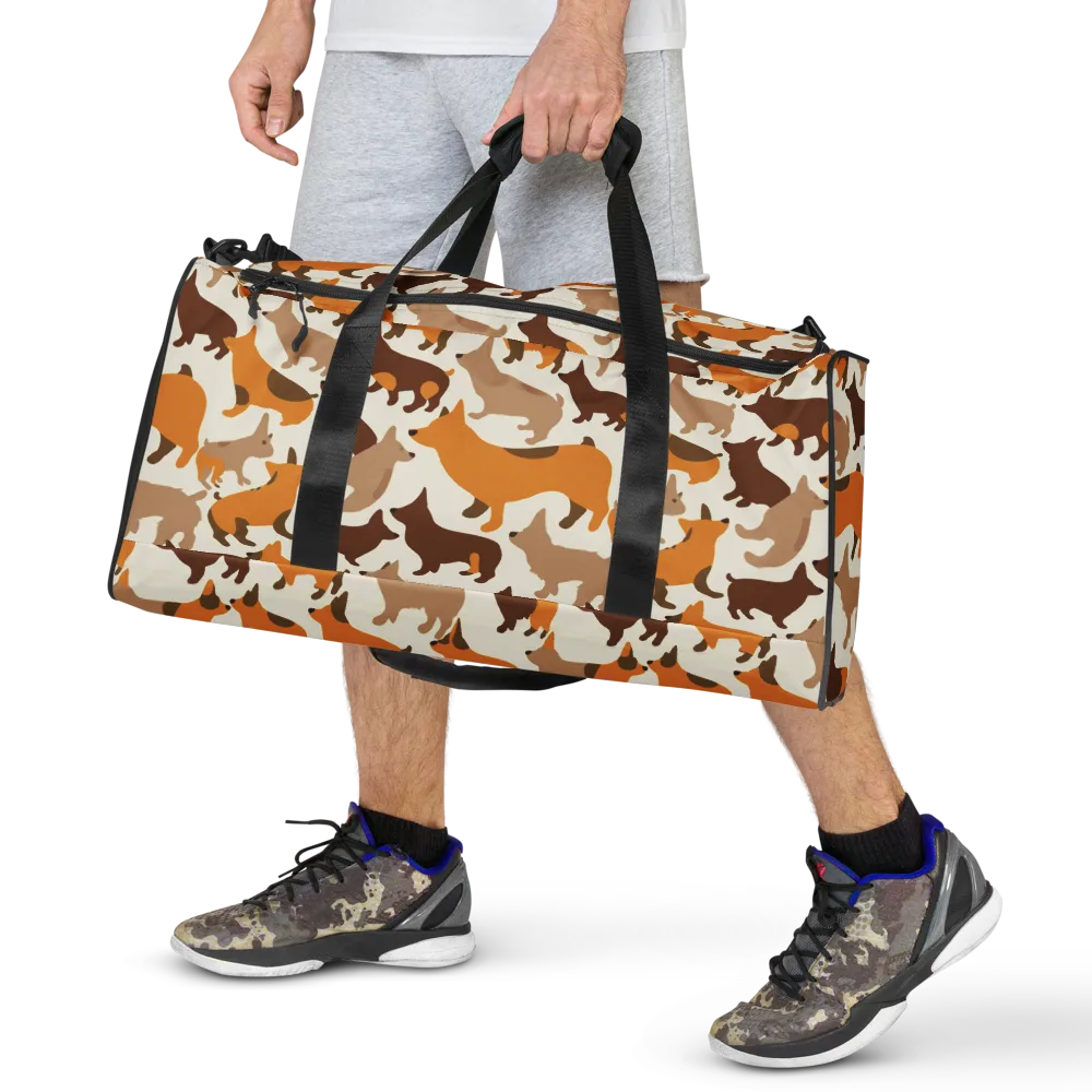 Russet Romp on Duffle Bag — Front