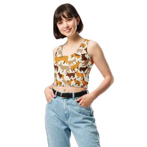 Russet Romp on a Crop Top