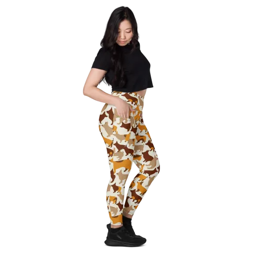 Russet Romp on a Leggings with Pockets