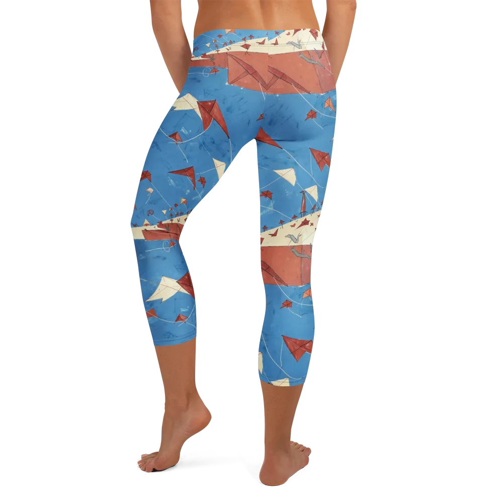 Kite Harbor on Capri Leggings — Back
