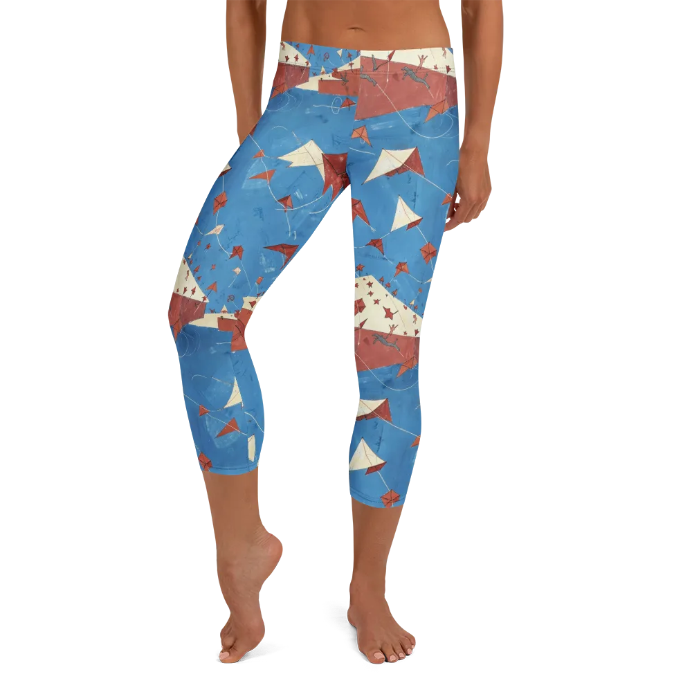 Kite Harbor on Capri Leggings — Front