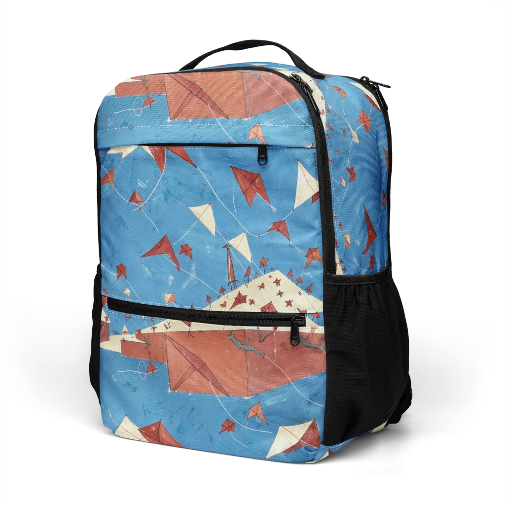 Kite Harbor on Utility Backpack — Left Front