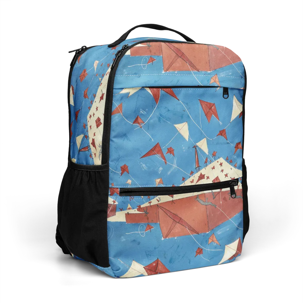 Kite Harbor on Utility Backpack — Right Front