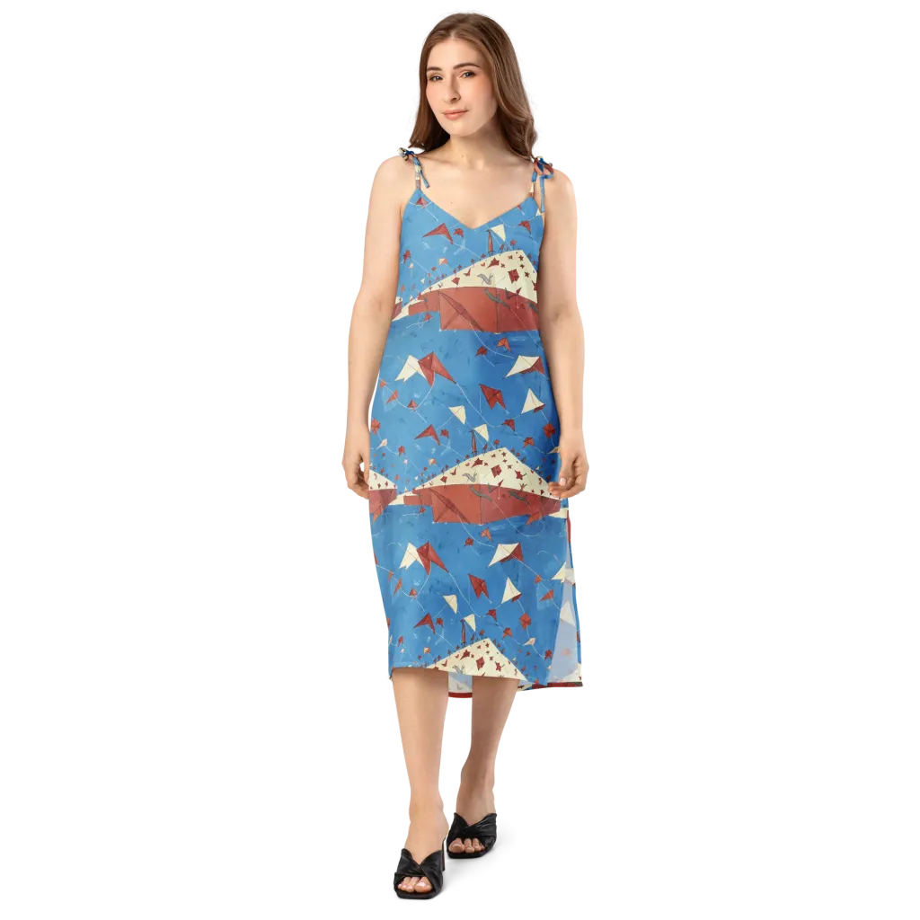 Kite Harbor on Slip Dress — Front