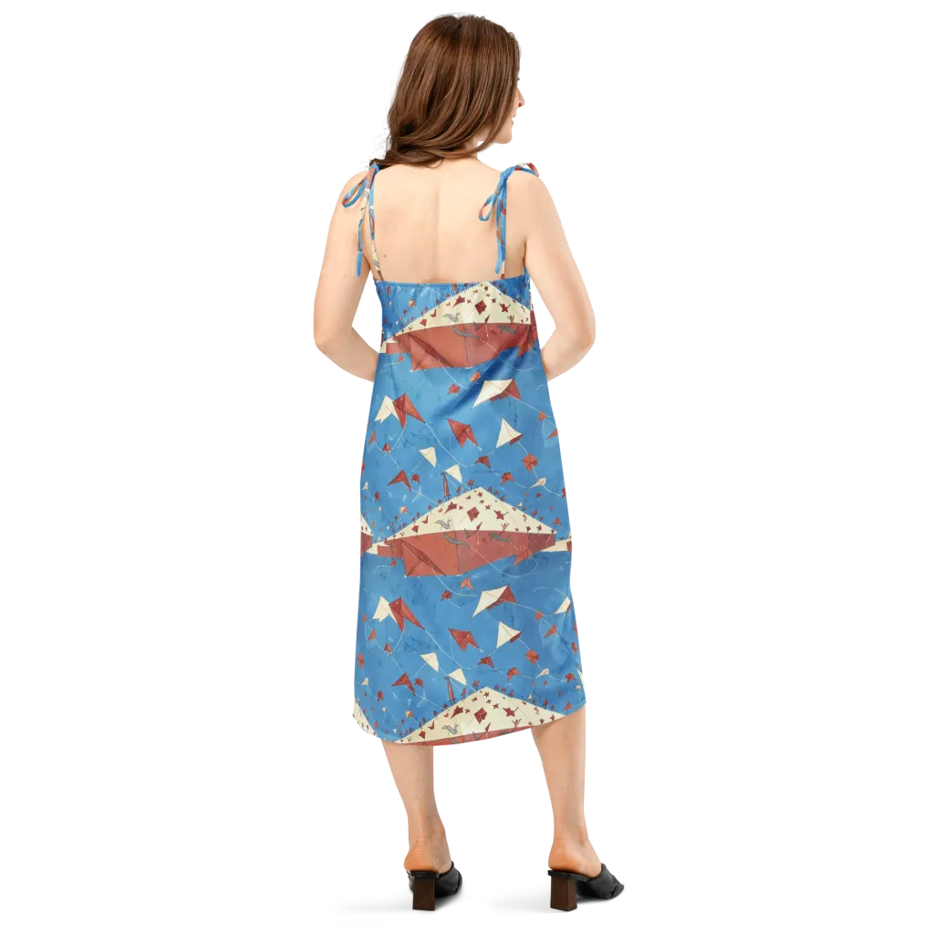 Kite Harbor on Slip Dress — Back