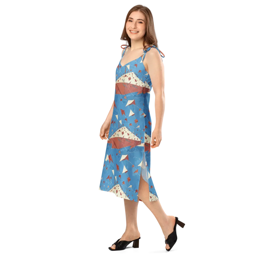 Kite Harbor on Slip Dress — Left Front