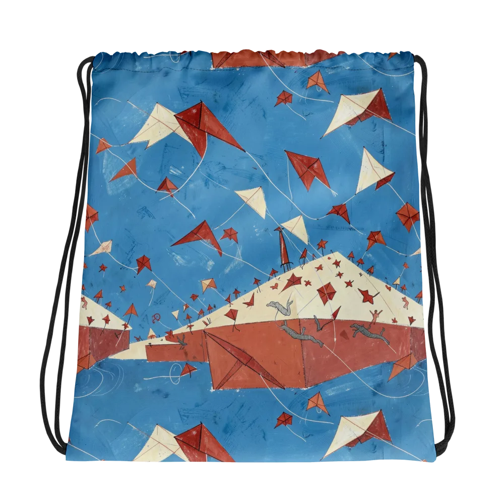 Kite Harbor on Drawstring Bag — Photo