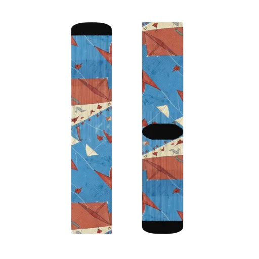 Kite Harbor on a Socks