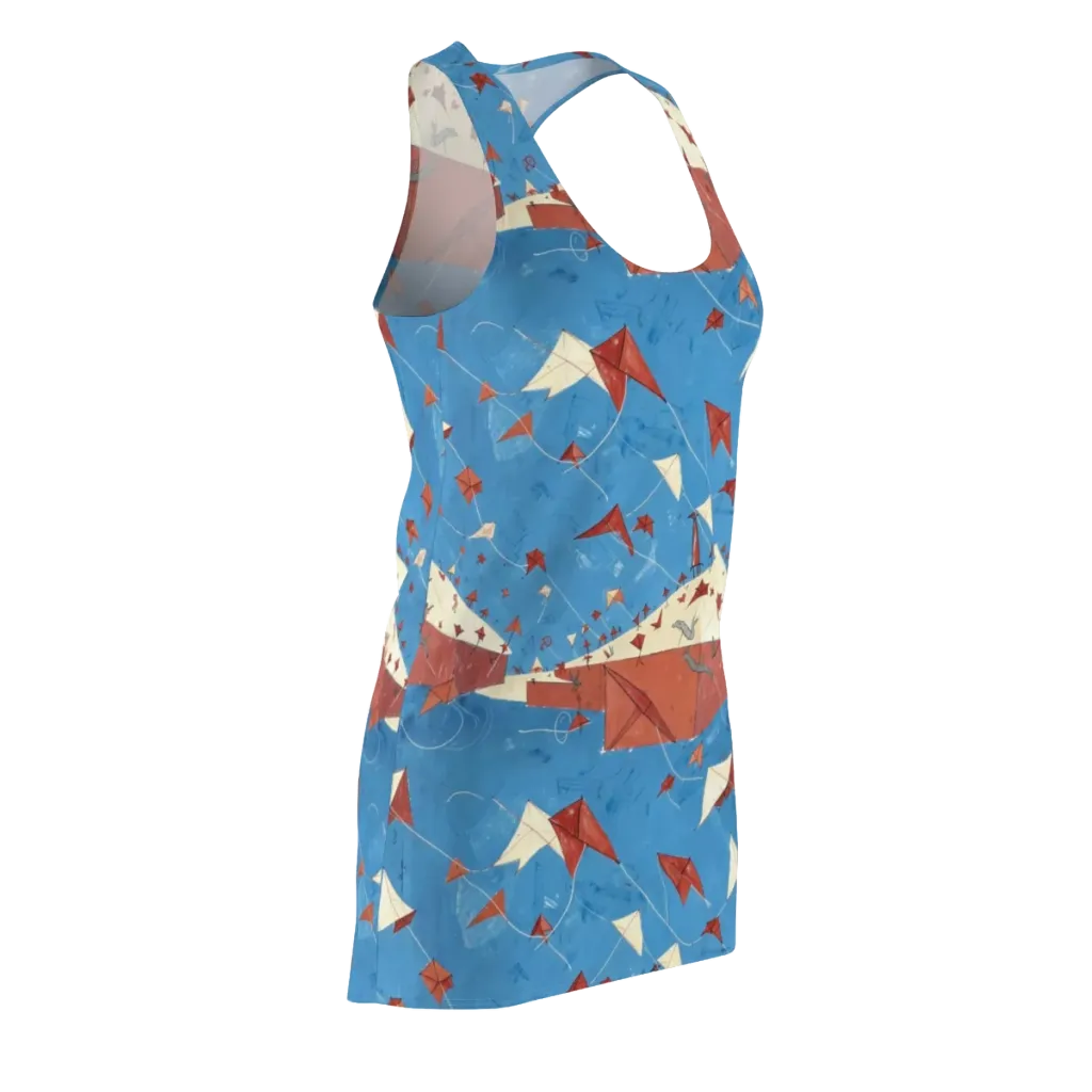 Kite Harbor on Racerback Dress — Front Side