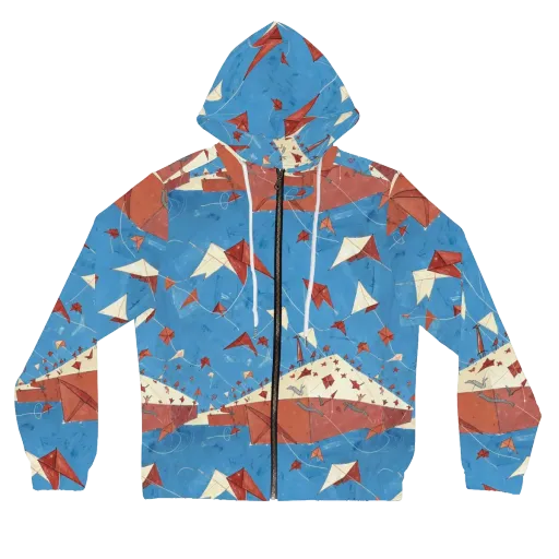 Kite Harbor on a Women's Full-Zip Hoodie