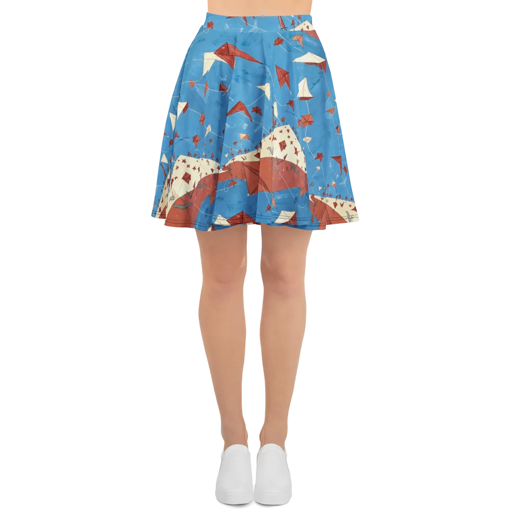 Kite Harbor on Skater Skirt — Front