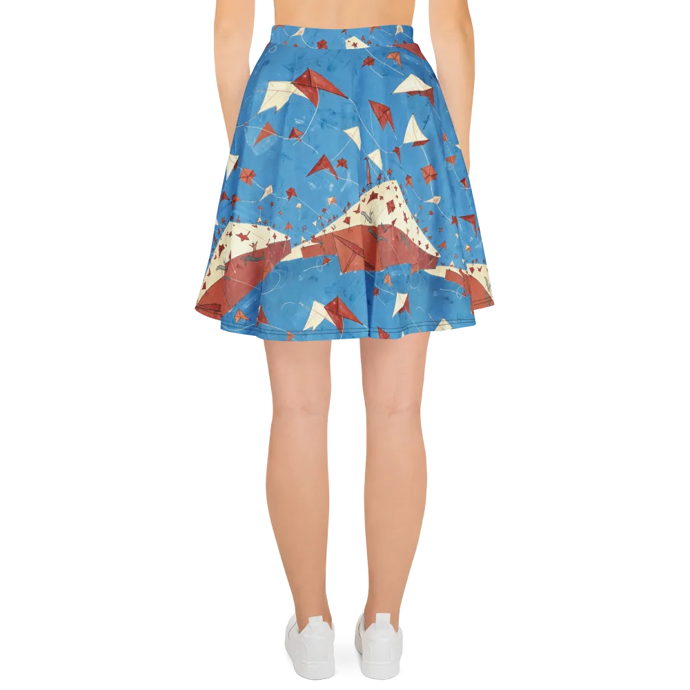 Kite Harbor on Skater Skirt — Back