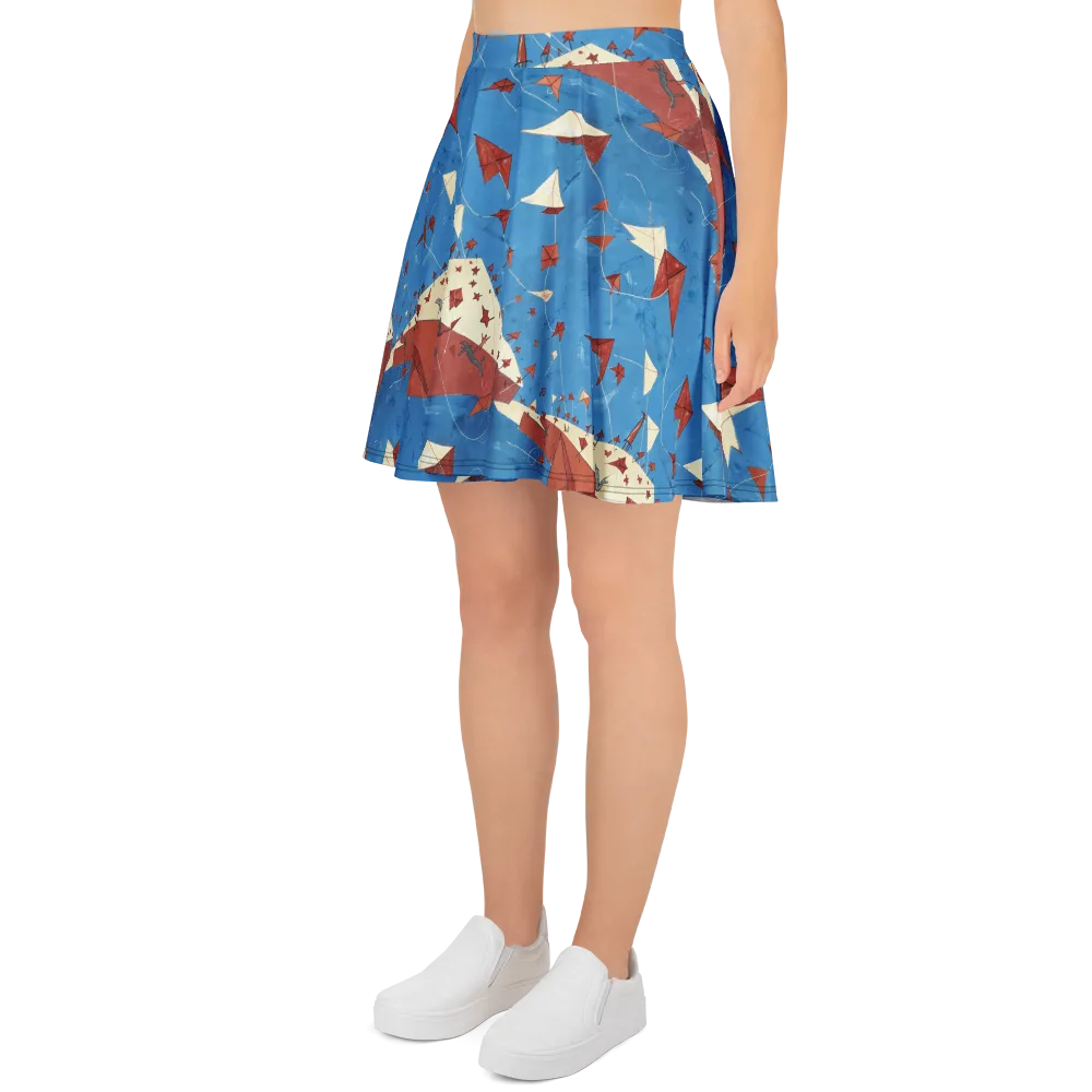 Kite Harbor on Skater Skirt — Left
