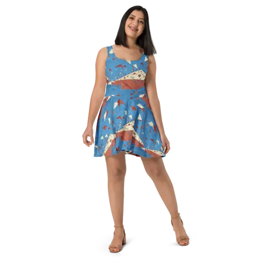 Kite Harbor on a Skater Dress