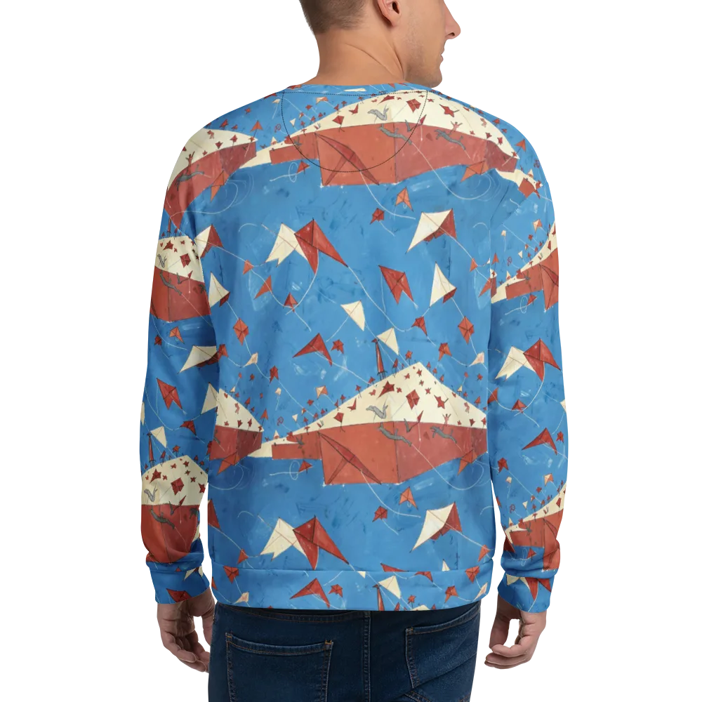 Kite Harbor on Sweatshirt — Back