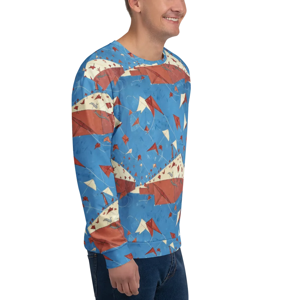 Kite Harbor on Sweatshirt — Right Front