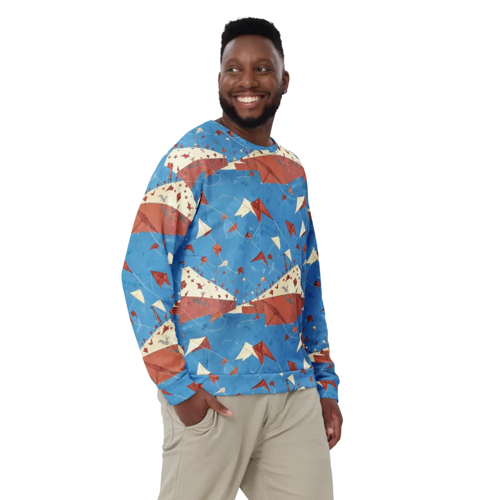 Kite Harbor on Sweatshirt — Front