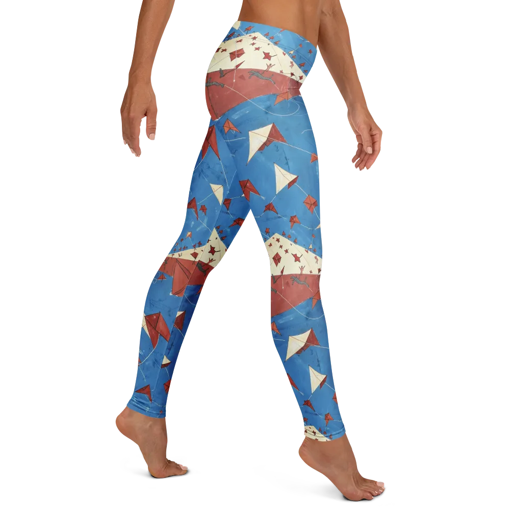 Kite Harbor on Leggings — Right