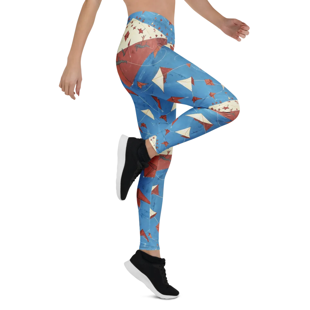 Kite Harbor on Leggings — Right
