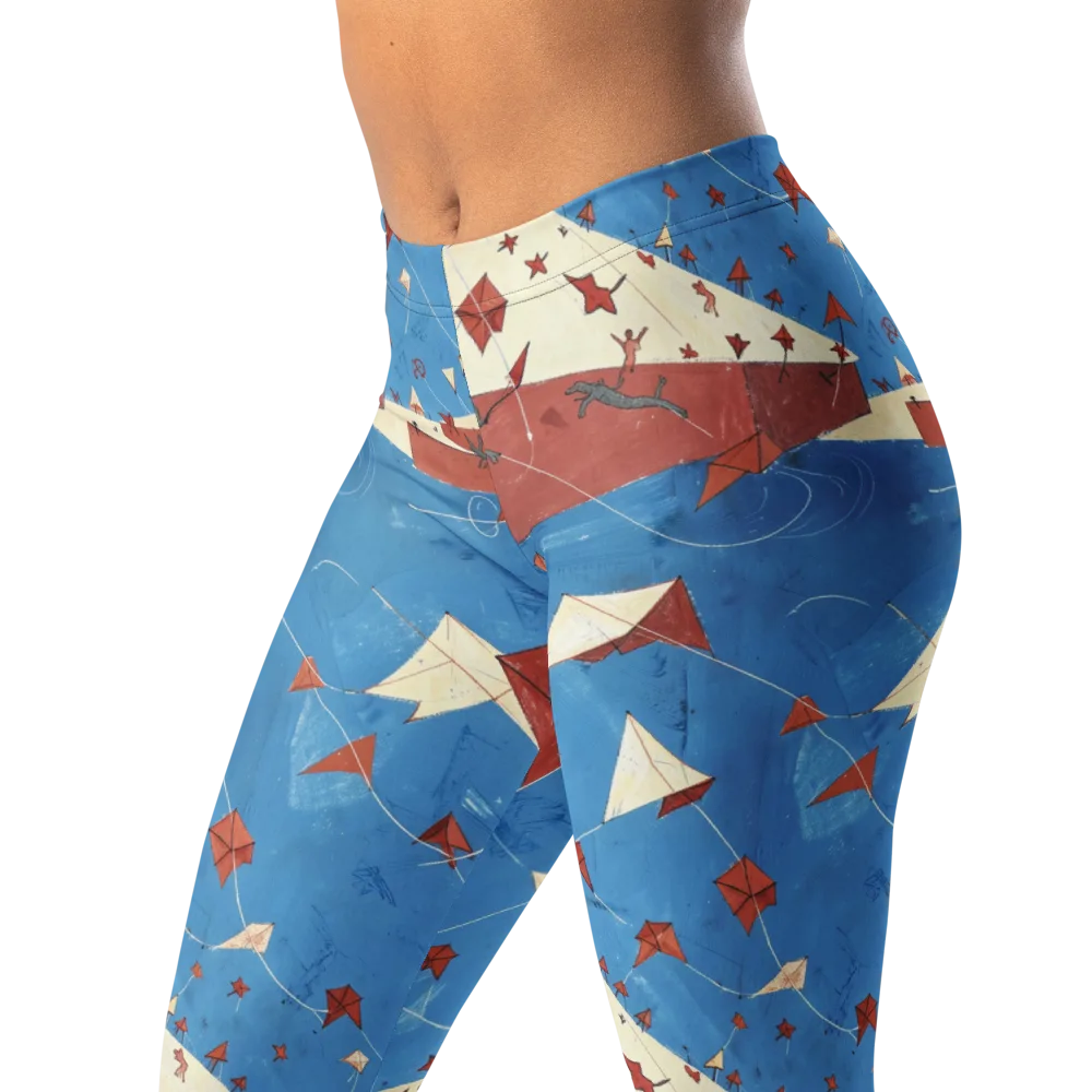 Kite Harbor on Leggings — Left Front