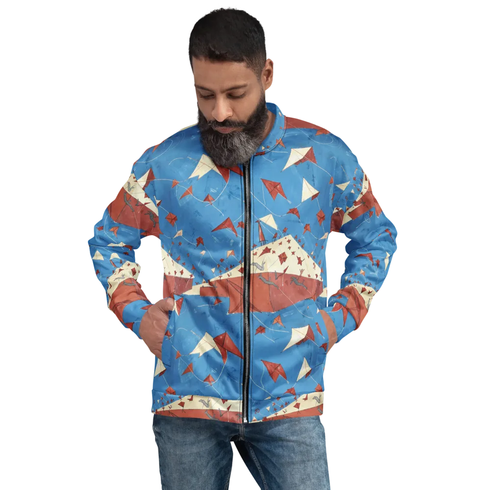 Kite Harbor on Bomber Jacket — Front