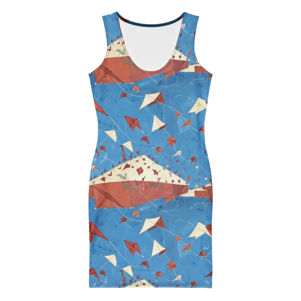 Kite Harbor on Bodycon Dress — Front