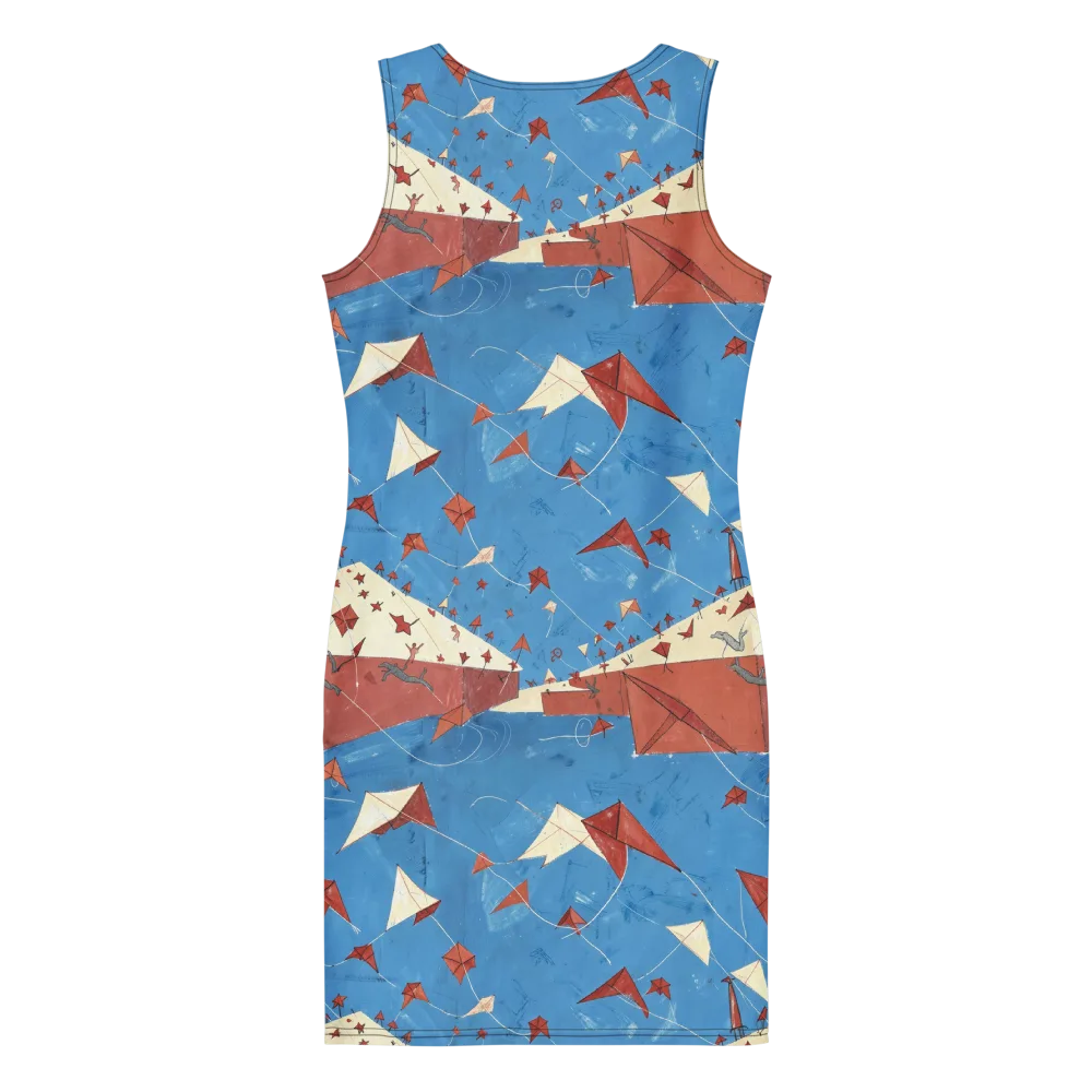 Kite Harbor on Bodycon Dress — Back