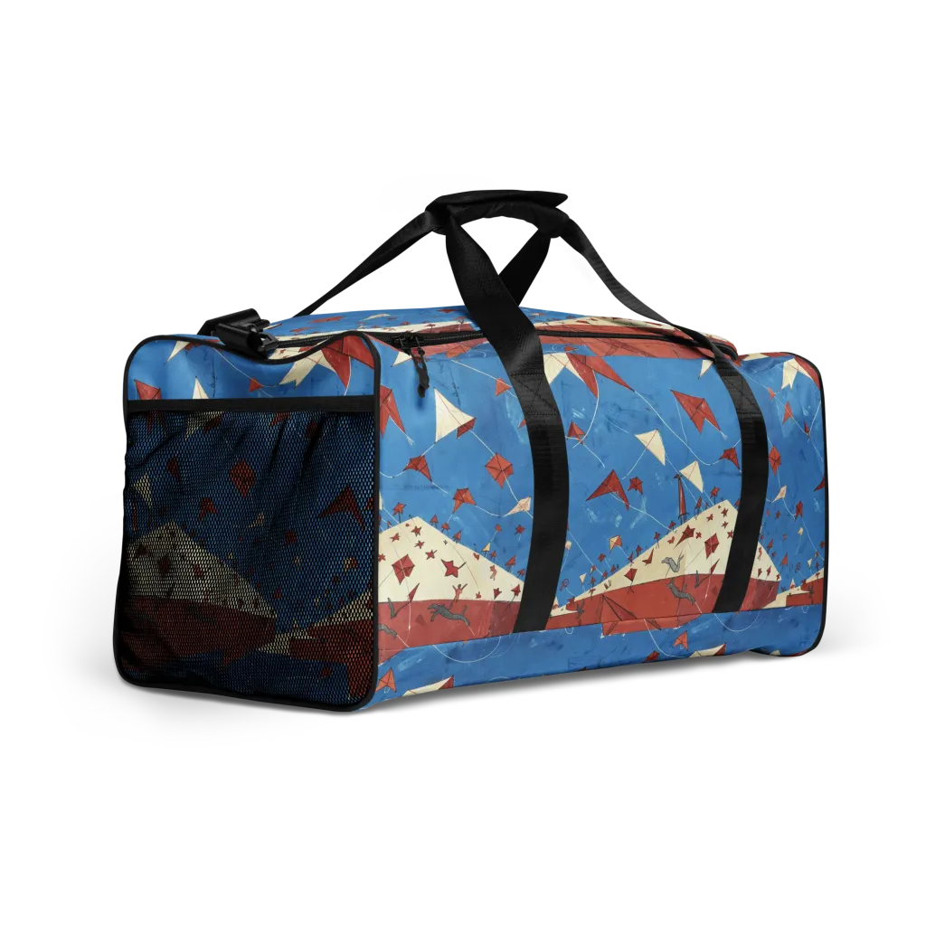 Kite Harbor on Duffle Bag — Right Front