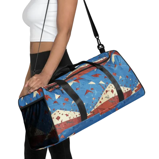 Kite Harbor on a Duffle Bag