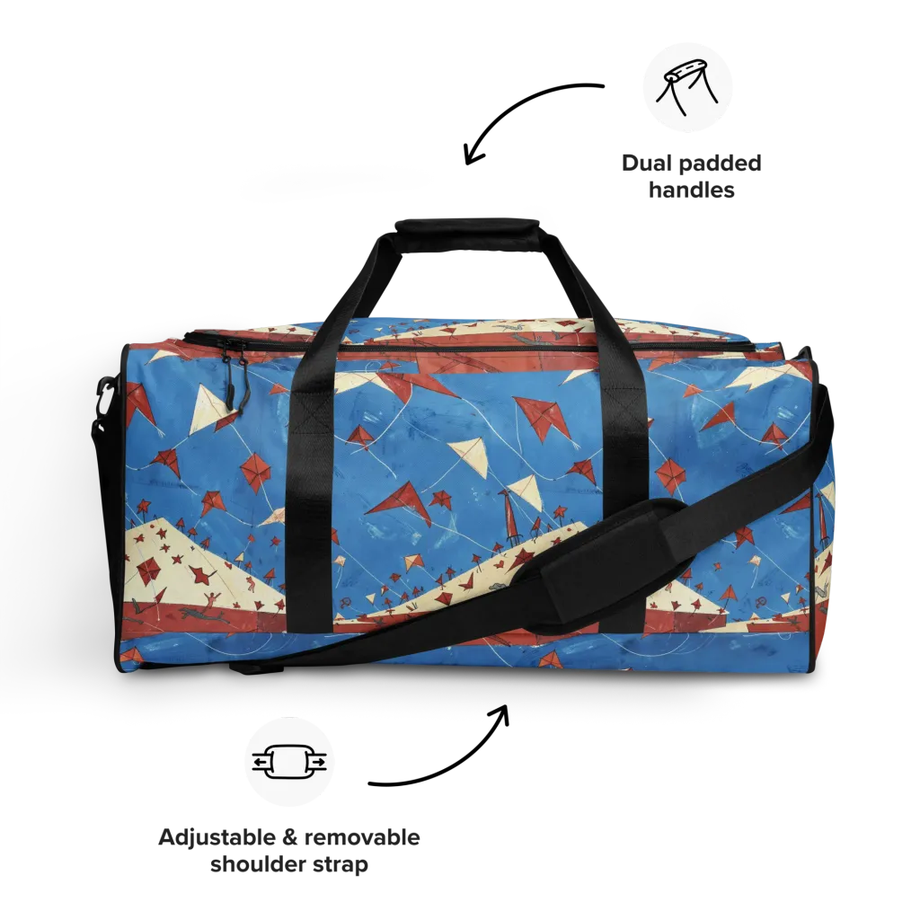 Kite Harbor on Duffle Bag — Front