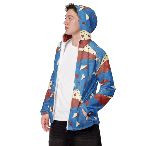 Kite Harbor on a Men's Windbreaker