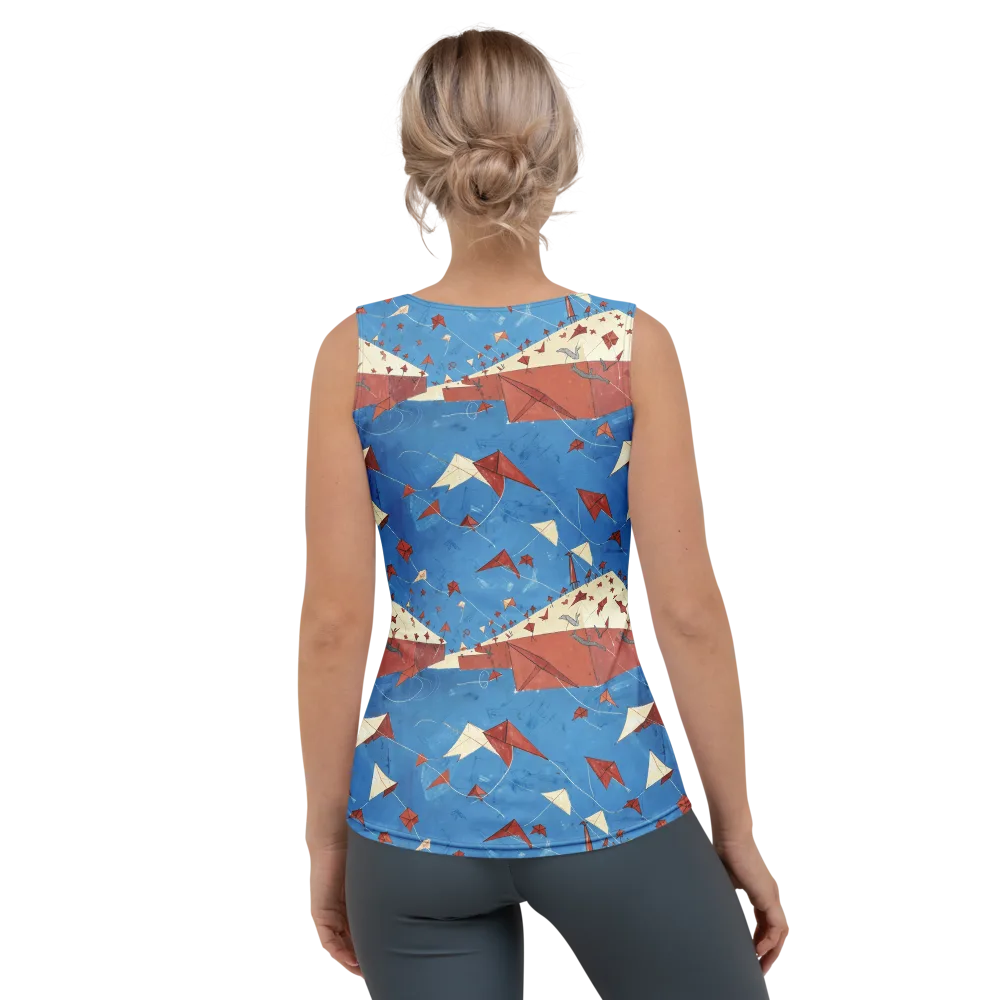 Kite Harbor on Women's Tank Top — Back