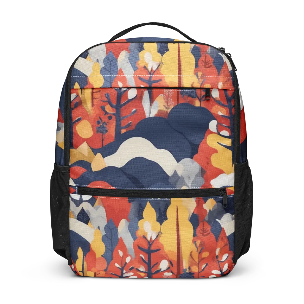 Autumnal Alpine on Utility Backpack — Front