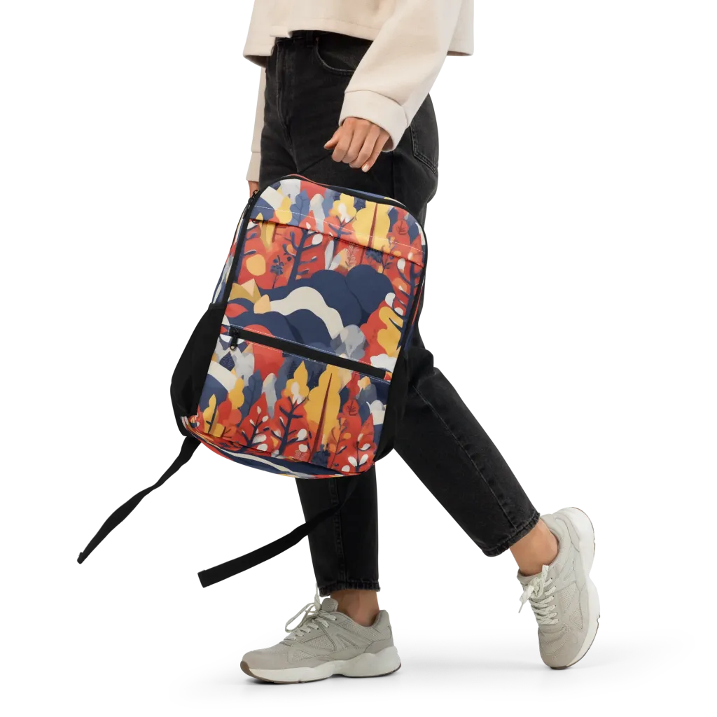 Autumnal Alpine on Utility Backpack — Front