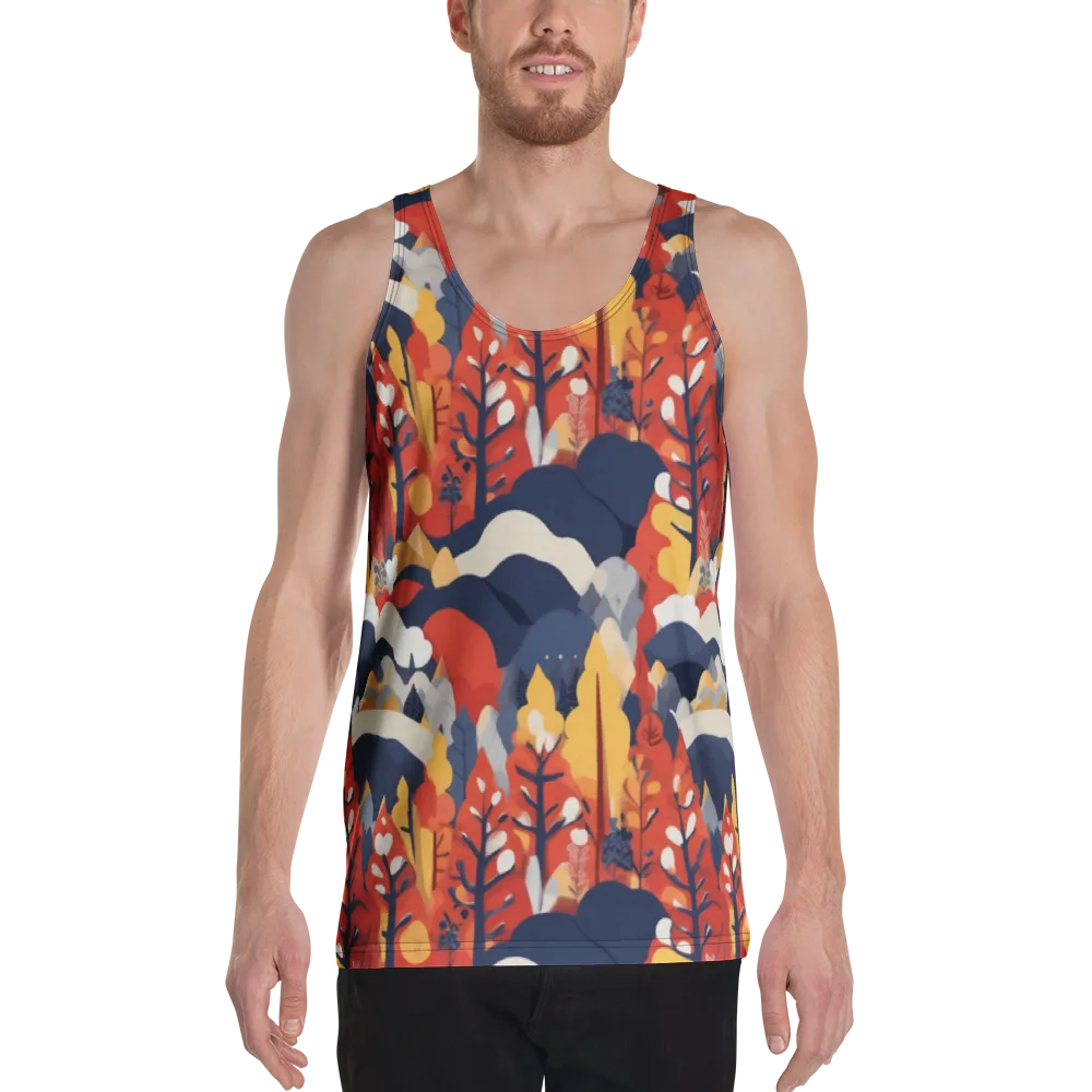 Autumnal Alpine on Men's Tank Top — Front