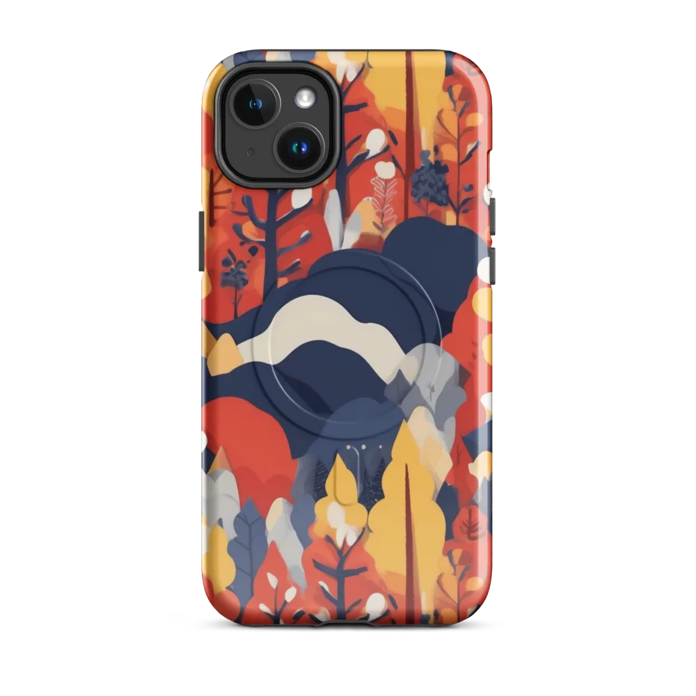 Autumnal Alpine on MagSafe Tough Case for iPhone® — Front