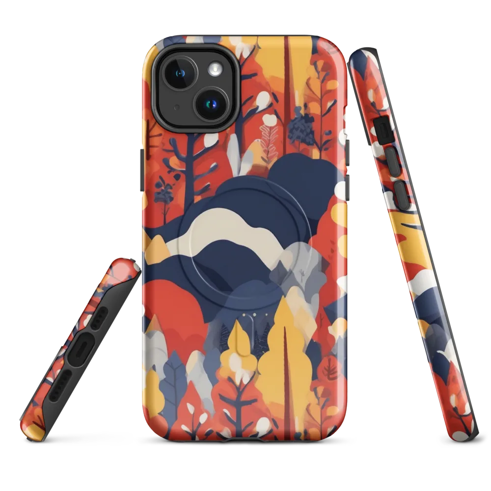 Autumnal Alpine on MagSafe Tough Case for iPhone® — Front
