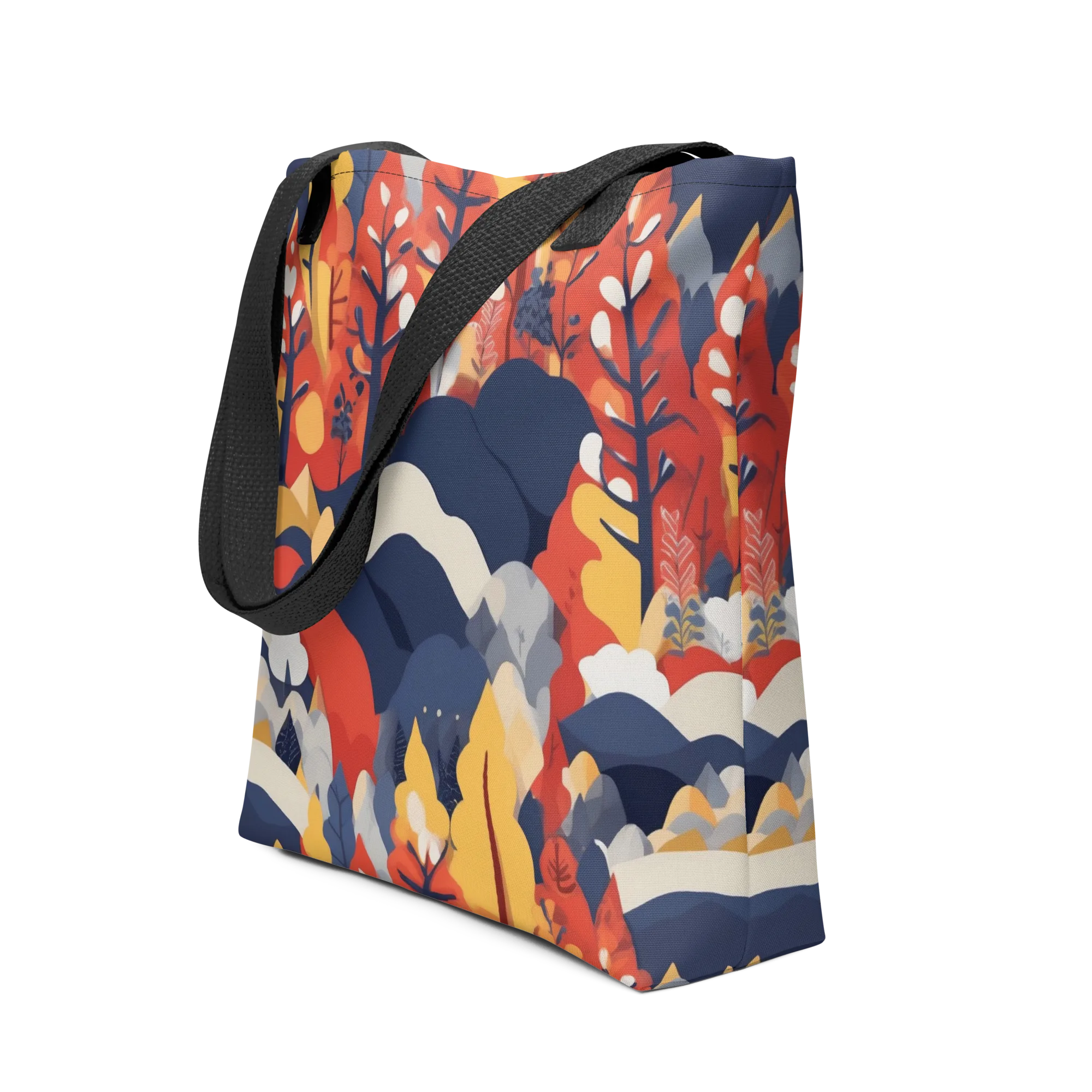 Autumnal Alpine on Tote Bag — Front
